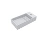 MIRAGGIO Umywalka TONI 450 L (MIRASOFT) 8814209